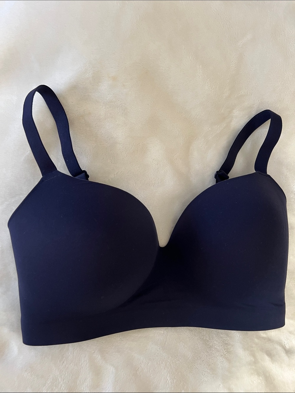 Soma Navy Seamless T-Shirt Bra 36 DD